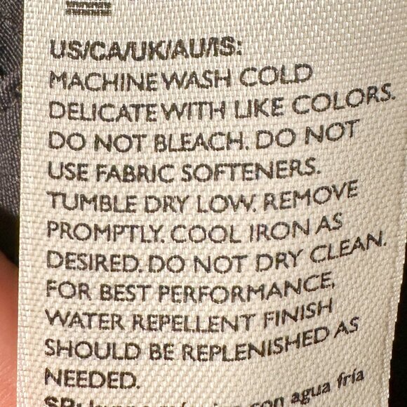 Eddie Bauer Women's Convertible Pant Size 16 Black Adjustable Length UPF 50+ NEW - Picture 9 of 15